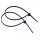 Fascette detectabili - con chiusura acciaio - 36 x 0,48 cm - nylon - blu - conf. 100 pezzi