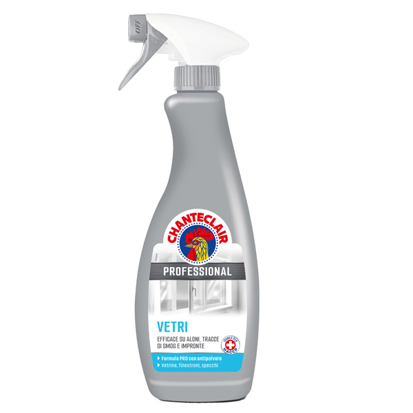 Detergente Professional vetri multiuso - in trigger - 700 ml - Chanteclair Detergente Professional vetri multiuso - in trigger - 700 ml - Chanteclair