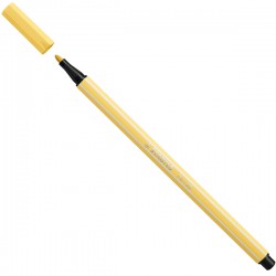Pennarello Pen 68 - giallo chiaro - 23 - Stabilo