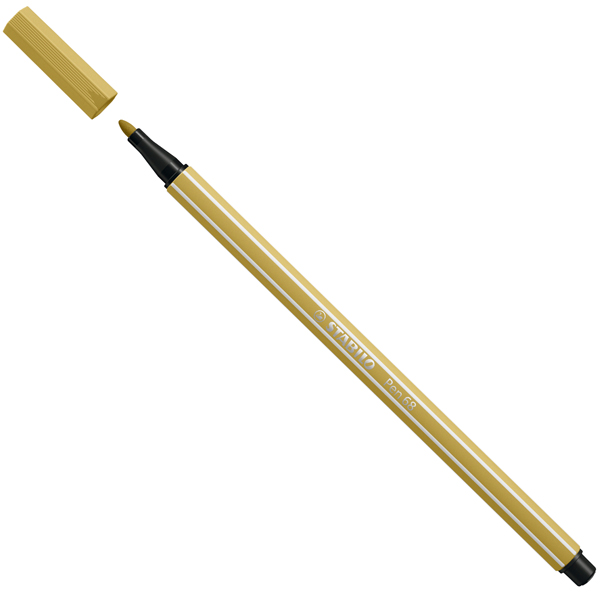 Pennarello Pen 68 - cachi - 66 - Stabilo Pennarello Pen 68 - cachi - 66 - Stabilo