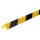 Profilo paracolpi angolare C20 - giallo/nero - Durable