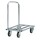 Carrello da lavoro - con manici pieghevoli - 200 kg - zincato - Tecnotelai