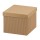 Scatola - con coperchio - 40 x 28,5 x 24 cm - cartone onda - avana - Scotton