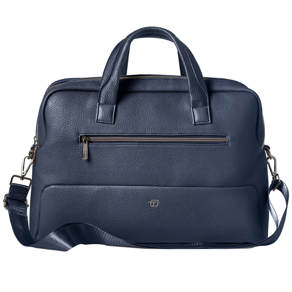 Borsa Gate Trended - con manici - 41 x 30 x 15 cm - ecopelle - blu - In Tempo Borsa Gate Trended - con manici - 41 x 30 x 15 cm - ecopelle - blu - In Tempo