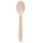 Cucchiaio monouso in legno - 16,5 cm - Signor Bio - conf. 100 pezzi
