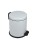 Pattumiera a pedale New Bin Basic - 5 L - metallo verniciato - bianco - Medial