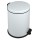 Pattumiera a pedale New Bin Basic - 12 L - metallo verniciato - bianco - Medial