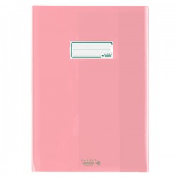 Coprimaxi Colibrì - A4 - ecoPE - 180 mic - c/alette - liscio -  rosa trasparente - Favorit