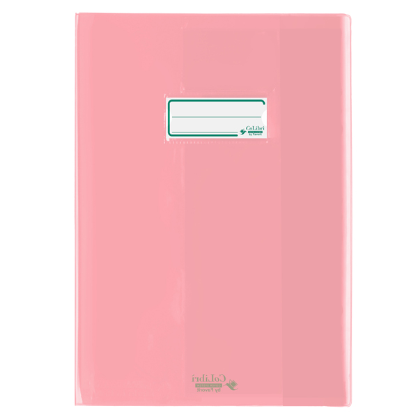 Coprimaxi Colibrì - A4 - ecoPE - 180 mic - c/alette - liscio -  rosa trasparente - Favorit