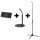 Supporto da tavolo e pavimento per tablet - TWIST COMBI - da 4,3