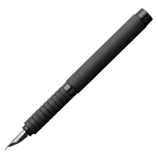 Penna stilografica Essentio - punta M - fusto nero - Faber-Castell Penna stilografica Essentio - punta M - fusto nero - Faber-Castell