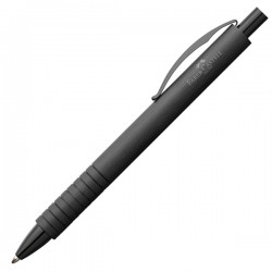 Penna a sfera Essentio - punta B - fusto nero - Faber-Castell
