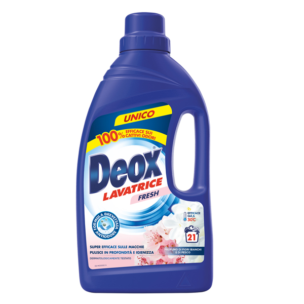Detersivo lavatrice Deox Fresh - 1,5 L - Deox