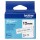 Brother - Nastro -  Bianco/Trasparente - BTAG135 - 12mm x 8mt