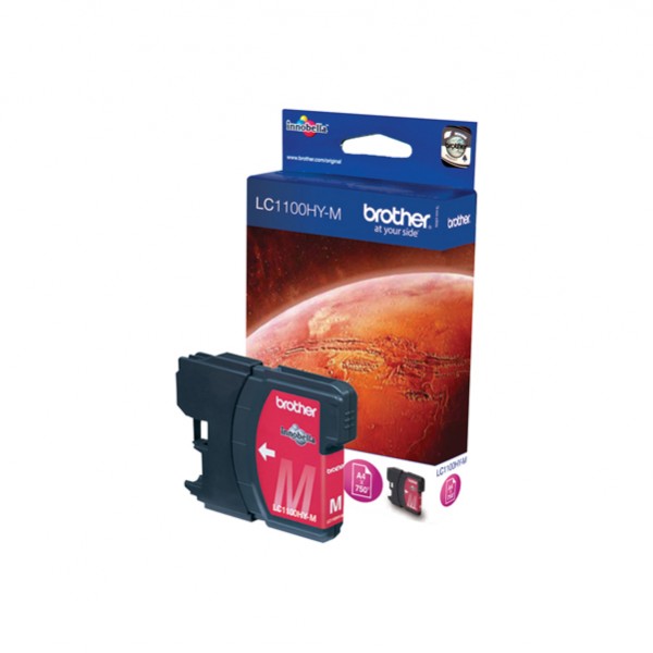 Brother - Cartuccia - Magenta - LC1100HYM - 900 pag Brother - Cartuccia - Magenta - LC1100HYM - 900 pag