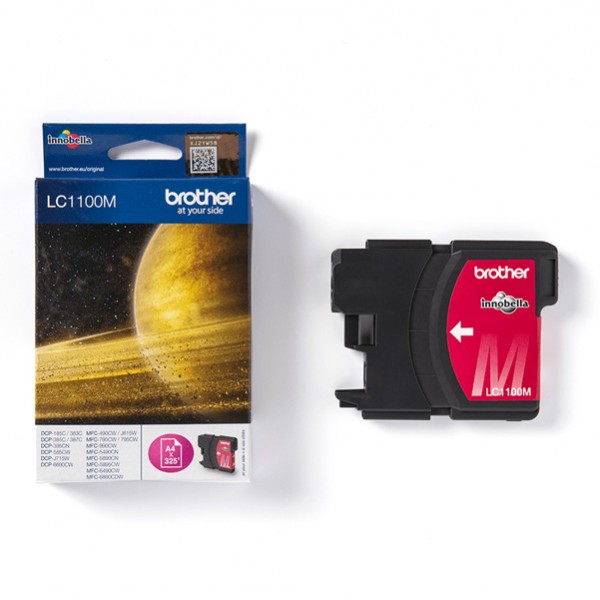 Brother - Cartuccia - Magenta - LC1100M - 325 pag Brother - Cartuccia - Magenta - LC1100M - 325 pag