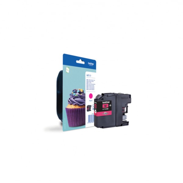 Brother - Cartuccia - Magenta - LC123MBP - 600 pag Brother - Cartuccia - Magenta - LC123MBP - 600 pag