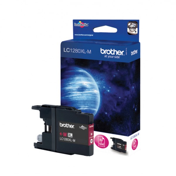 Brother - Cartuccia - Magenta - LC1280XLM - 1200 pag Brother - Cartuccia - Magenta - LC1280XLM - 1200 pag