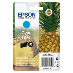 Epson - Cartuccia - Ciano - 604 - C13T10G24010 - 2,4 ml