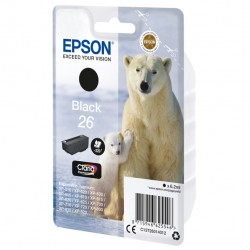 Epson - Cartuccia ink - 26 - Nero - C13T26014012 - 6,2ml