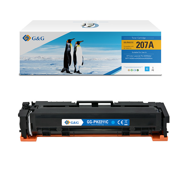 G&G - Toner Compatibile per Hp W2211A - Ciano - 1.250 pag G&G - Toner Compatibile per Hp W2211A - Ciano - 1.250 pag