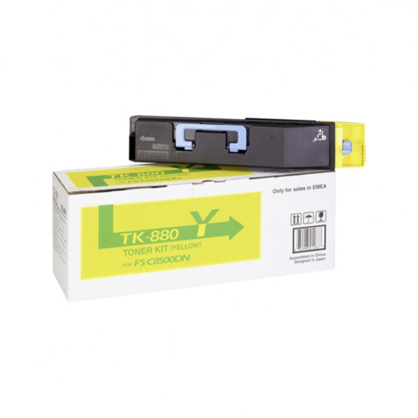 Kyocera - Toner - Giallo - TK-880Y - 1T02KAANL0 - 18.000 pag Kyocera - Toner - Giallo - TK-880Y - 1T02KAANL0 - 18.000 pag