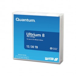 Quantum -  Cartuccia dati LTO-8 Ultrium - 12TB / 30TB - QUTU12000R