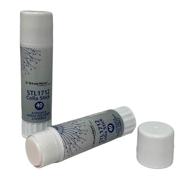 Colla stick - 40 gr - bianco - Starline Colla stick - 40 gr - bianco - Starline