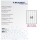 Etichette adesive - in carta - angoli arrotondati - permanenti - 38,1 x 21,2 mm - 65 et/fg - 100 fogli - bianco - Starline