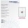 Etichette adesive - in carta - angoli arrotondati - permanenti - 37,5 x 23,5 mm - 60 et/fg - 100 fogli - bianco - Starline