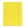Cartella 3 lembi con elastico Queen - A4 - dorso variabile - cartone plastificato - giallo - Starline