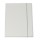 Cartella 3 lembi con elastico Queen - A4 - dorso variabile - cartone plastificato - bianco - Starline
