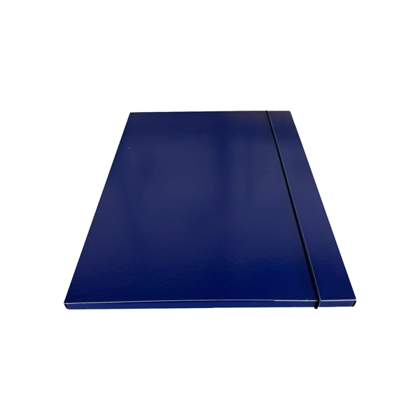 Cartella 3 lembi con elastico - 25 x 34 cm - dorso 1cm - blu - Starline Cartella 3 lembi con elastico - 25 x 34 cm - dorso 1cm - blu - Starline