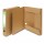 Cartella progetto con elastico - cartone FSC - dorso 4 cm - 25 x 35 cm - avana - Starline
