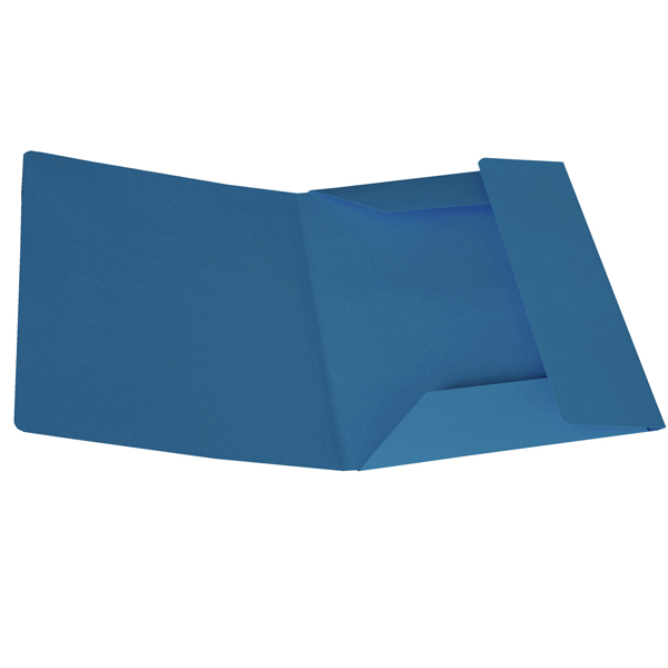 Cartellina 3 lembi - 200 gr - 25 x 34,5 cm - cartoncino bristol - blu - Starline - conf. 25 pezzi Cartellina 3 lembi - 200 gr - 25 x 34,5 cm - cartoncino bristol - blu - Starline - conf. 25 pezzi