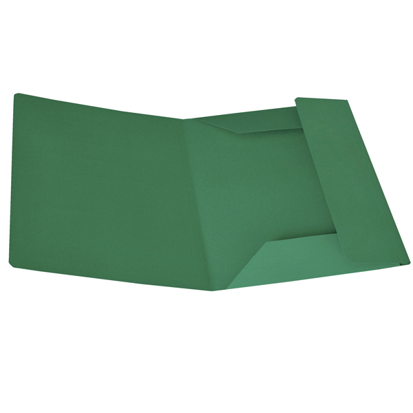 Cartellina 3 lembi - 200 gr - 25 x 34,5 cm - cartoncino bristol - verde - Starline - conf. 25 pezzi Cartellina 3 lembi - 200 gr - 25 x 34,5 cm - cartoncino bristol - verde - Starline - conf. 25 pezzi