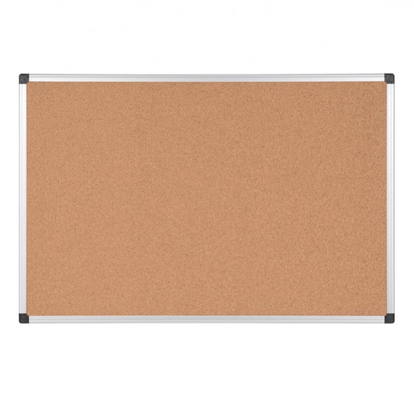 Lavagna - 60 x90 cm - superficie in sughero - cornice in alluminio - Starline Lavagna - 60 x90 cm - superficie in sughero - cornice in alluminio - Starline