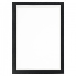 Cornice magnetica retroadesiva Starwall - A3 - nero - Starline