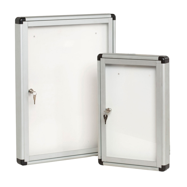 Bacheca per interni - con anta battente - fondo bianco magnetico - 12 fogli A4 - verticale - Starline Bacheca per interni - con anta battente - fondo bianco magnetico - 12 fogli A4 - verticale - Starline