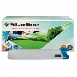 Starline - Toner Ricostruito - per Samsung CLX-9201 Series - Ciano - CLT-C809S/ELS - 15.000 pag