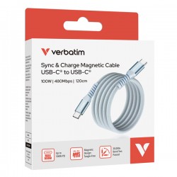 Verbatim - Cavo USB-C to USB-C 100W  - Blu - 31856 - 120cm