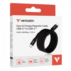 Verbatim - Cavo USB-C to USB-C 100W - Nero - 31863 - 120cm