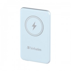 Verbatim - Power Bank Wireless -  5000 mAh - Blu - 32242