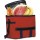 BORSA TERMICA IN COTONE CANVAS E POLIESTERE 190T Rosso