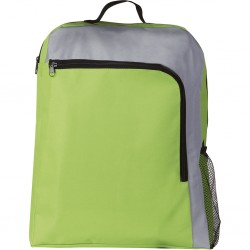 ZAINETTO TREKKING IN NYLON 600D E NYLON RIBSTOP Verde Acido