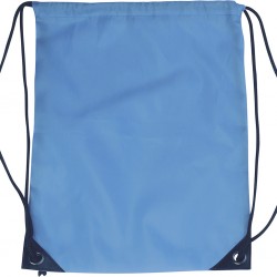 SACCA IN POLIESTERE 210D Sky blue