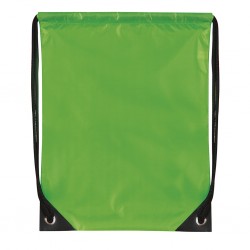 SACCA IN POLIESTERE 210D Verde Acido