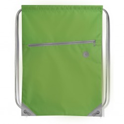 SACCA IN POLIESTERE 210D Verde Acido