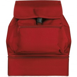 SACCA ZAINO IN NYLON 600D Rosso