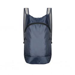 ripiegabile nella sua tasca posteriore si trasforma in un sacchetto da indossare sul girovita NY (blu navy)
